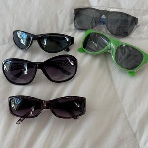 Women's Sunglasses Black, Green, Purple